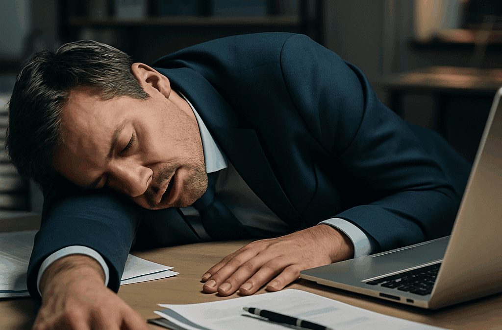Übermüdung im Job: Wann der Sturz zum Arbeitsunfall wird